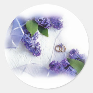 Adesivo casamento do lilac