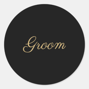 Adesivo Casamento do Mens Groom &amp; Bridal, Tipo de Letr