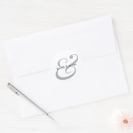 Adesivo Casamento E comercial Navy | Envelope Monograma