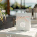 Adesivo Casamento Elegante Minimalista Obrigado<br><div class="desc">Projetado para coordenar com a Coleção de Convite para Casamento "Chloe". Visualize o link de coleção nesta página para ver todos os itens correspondentes nesta bela design.</div>