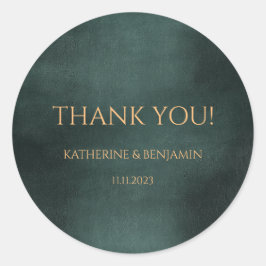 Adesivo Casamento Elegante Negra Negra Verde Moderno