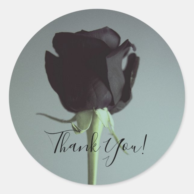 Adesivo Casamento Elegante Romântico da Cinza Negra soltei (Frente)