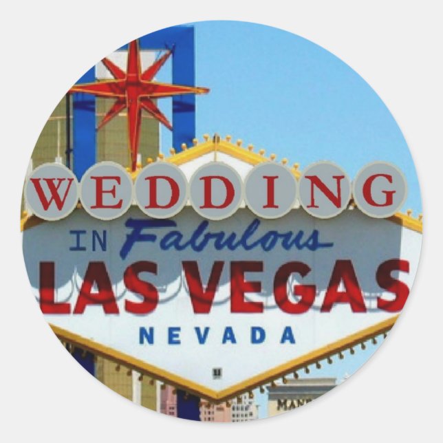 ADESIVO CASAMENTO EM VEGAS FABULOSAS (Frente)