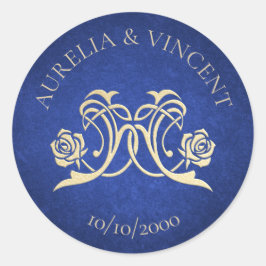 Adesivo Casamento Encantado do Castelo de Rosa