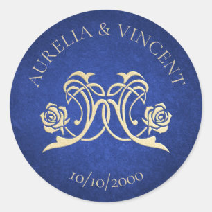 Adesivo Casamento Encantado do Castelo de Rosa