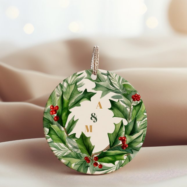 Adesivo Casamento entre Berries e Pine de Natal (Criador carregado)