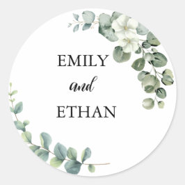 Adesivo Casamento Eucalyptus Rustic Greenery