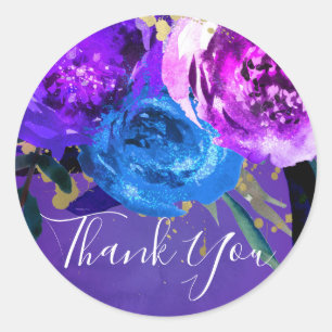 Adesivo Casamento Fantasia Floral Roxo Ultra Violeta Vibra