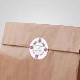 Adesivo Casamento Floral da Selva de Verão