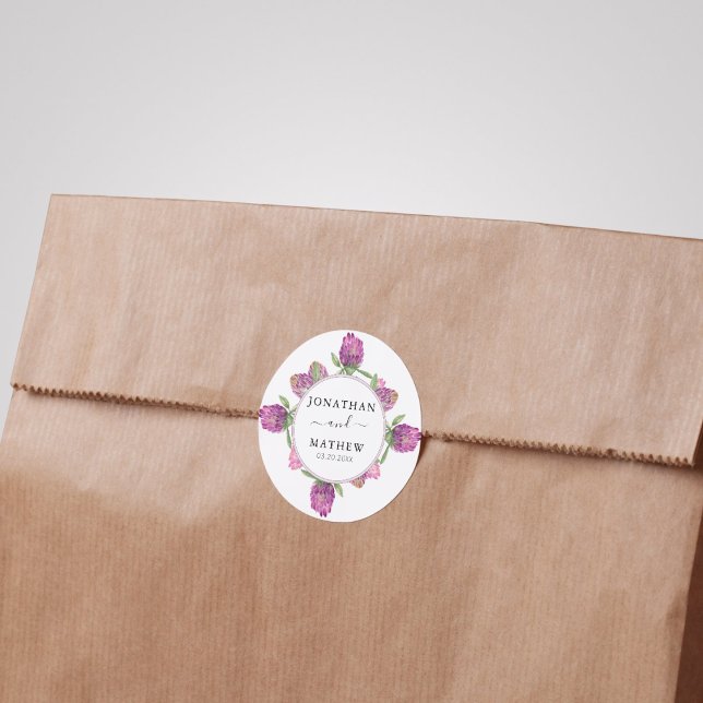 Adesivo Casamento Floral da Selva de Verão (Summer Jungle Watercolour Floral Wedding Supplies)