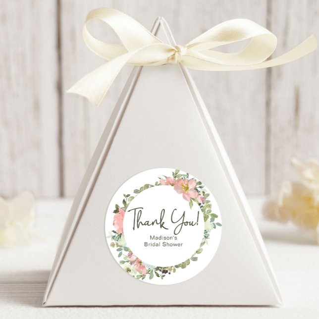 Adesivo Casamento Floral de Eggshell e Blush (Criador carregado)