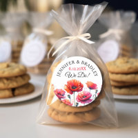 Casamento Floral de Papas Vermelhas