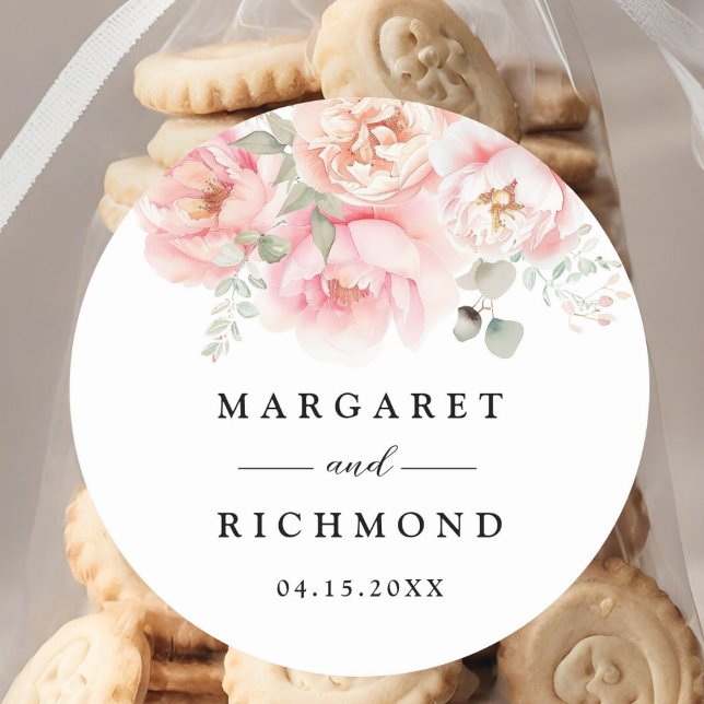 Adesivo Casamento Floral de Rosa Rosa Rosa Rosa Rosa Mole  (Criador carregado)