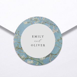 Adesivo Casamento Floral de Vincent Van Gogh Almond Blosso
