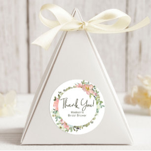 Adesivo Casamento Floral em Ovos e Blush