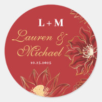 Casamento Floral Oriental com Flor Waterlily Red L