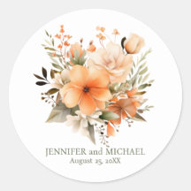 Casamento Floral Verde e Pêssego de Verão