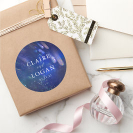 Adesivo Casamento Galáxia Estrelas Cadentes