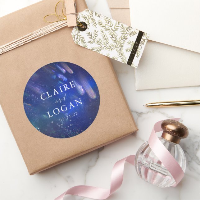 Adesivo Casamento Galáxia Estrelas Cadentes (Presentear)