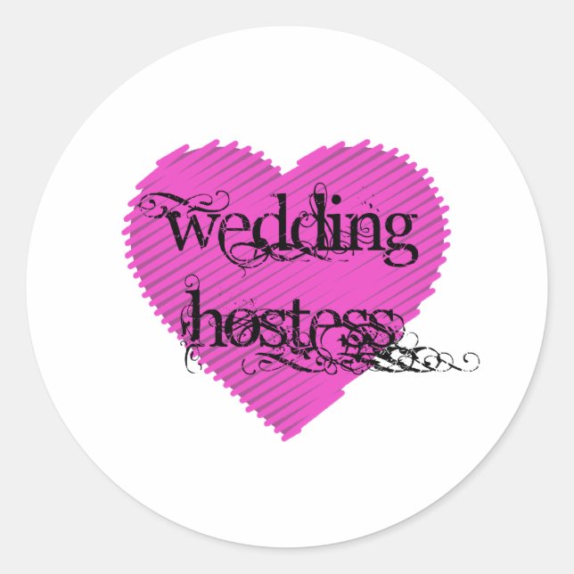 Adesivo Casamento Hostess (Frente)