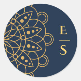 Adesivo Casamento Índio Elegante Rangoli