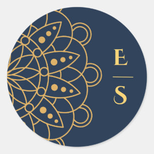 Adesivo Casamento Índio Elegante Rangoli