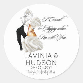 Adesivo Casamento Italiano Cannoli Engraçado