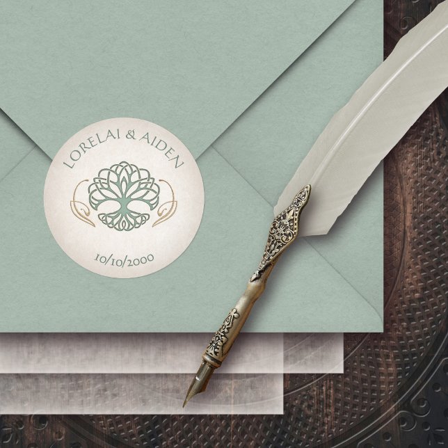 Adesivo Casamento Medieval Celta Fantasia (Criador carregado)