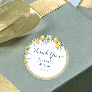 Adesivo Casamento Mediterrâneo Limão Amalfi Italiano