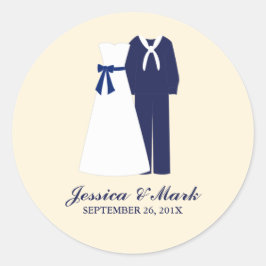 Adesivo Casamento Militar