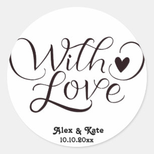Adesivo Casamento Minimalista