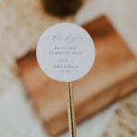 Adesivo Casamento Minimalista Costeiro CAPE COD Obrigado<br><div class="desc">CAPE BACALHAU Mínimo Azul Costeiro,  obrigado de casamento que você favorece o adesivo.</div>