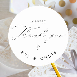 Adesivo Casamento Minimalista da Caligrafia