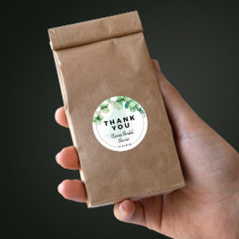 Adesivo Casamento moderno e boêmio elegante com eucalipto