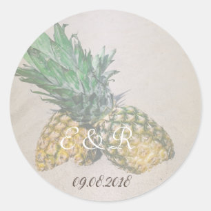 Adesivo Casamento na Praia Abacaxi