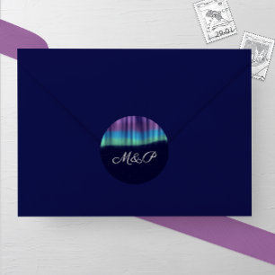 Adesivo Casamento no inverno das luzes do norte