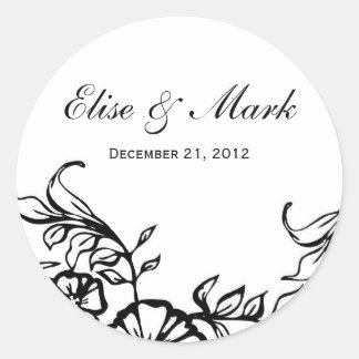 Adesivo Casamento Obrigado Sticker