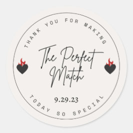 Adesivo Casamento Obrigado Stickers