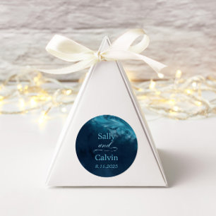 Adesivo Casamento Onda Oceânica