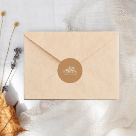 Adesivo Casamento outono de Fazenda de Goldenrod Barn de A