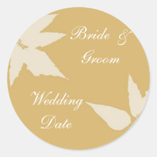 Adesivo Casamento outono Envelope Selo/Adesivo