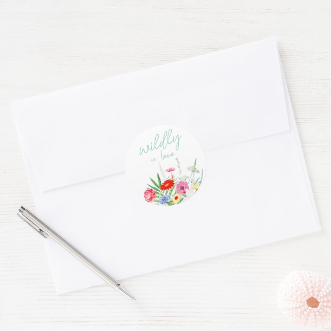 Adesivo Casamento Perdidamente Apaixonado (Envelope)