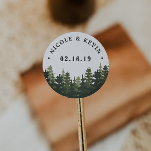 Adesivo Casamento personalizado   alto dos pinhos