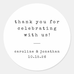 Adesivo Casamento Personalizado Da Máquina De Digitalizaçã