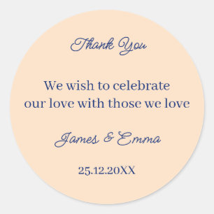 Adesivo Casamento Personalizado de Cerco Simples