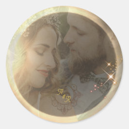 Adesivo Casamento Personalizado De Fotografia Eclipse Sola