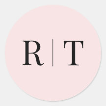 Casamento por Monograma Rosa na moda