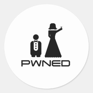 Adesivo Casamento PWNED