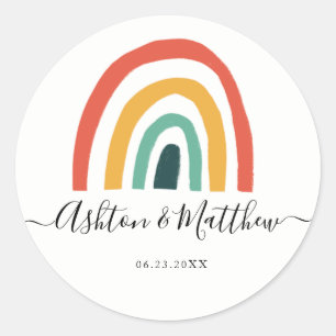 Adesivo Casamento Rainbow