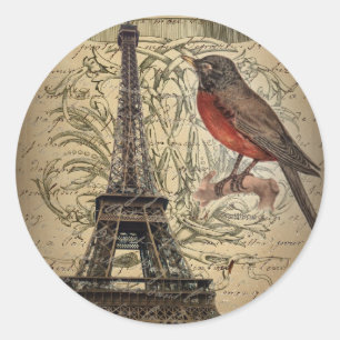 Adesivo casamento romântico de Paris da torre Eiffel dos